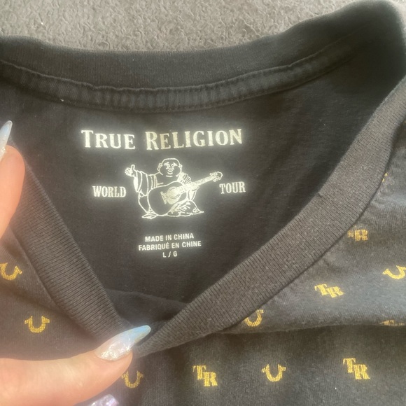 Men large true religion shirt - Picture 2 of 4